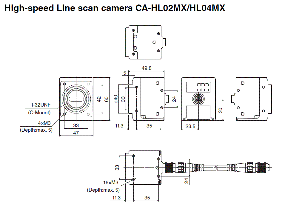 CA-HL02MX/HL04MX_01 Dimension