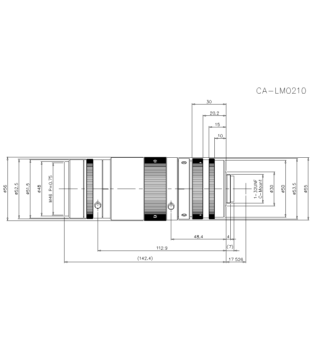 CA-LM0210 Dimension