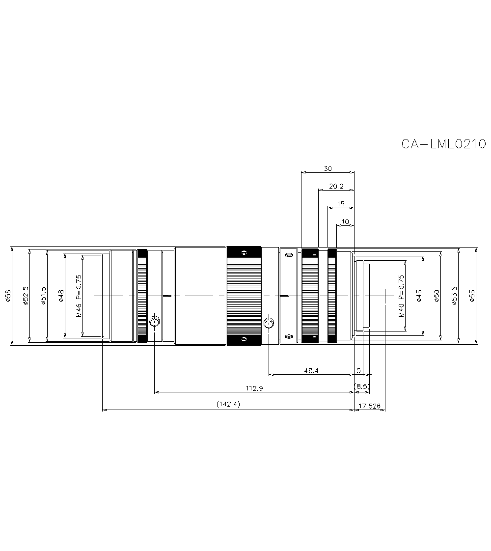 CA-LML0210 Dimension