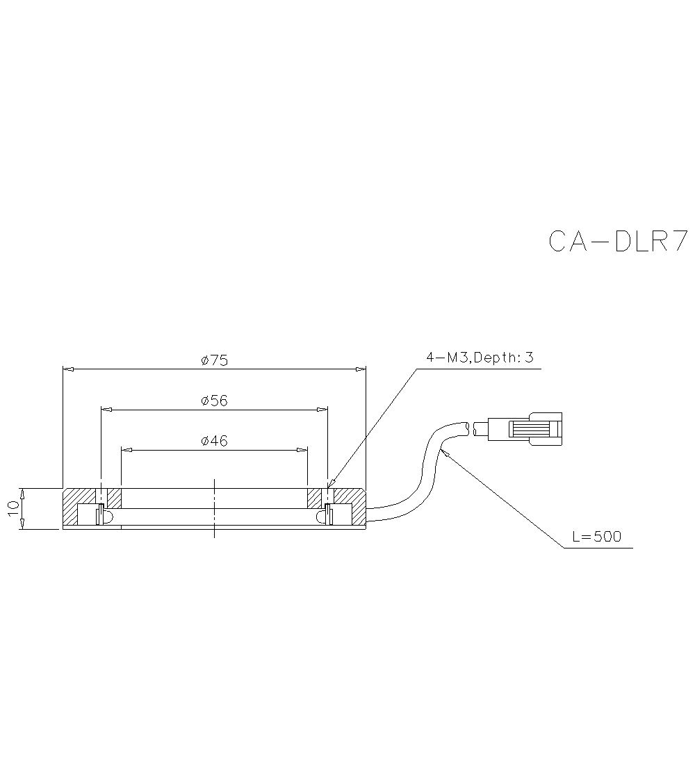 CA-DLR7 Dimension