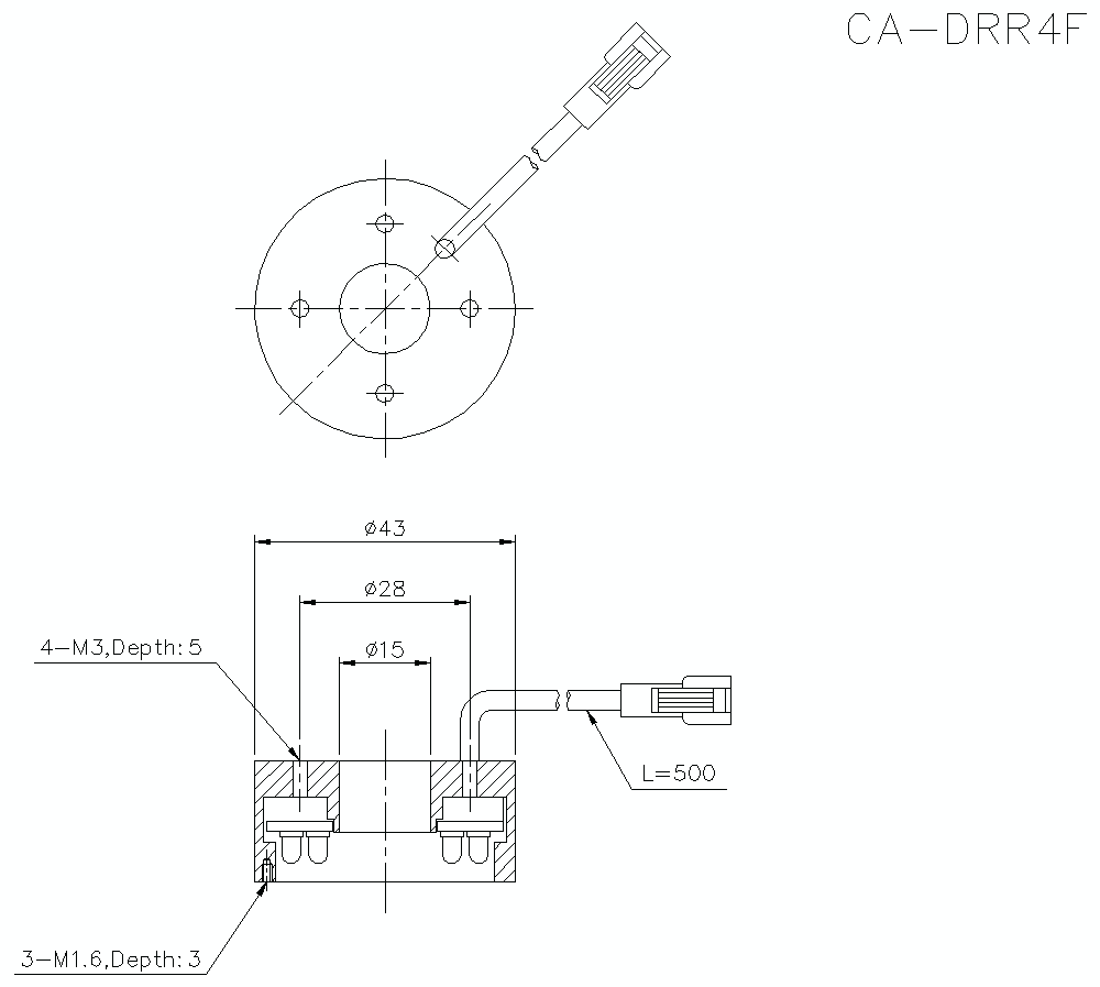 CA-DRR4F Dimension