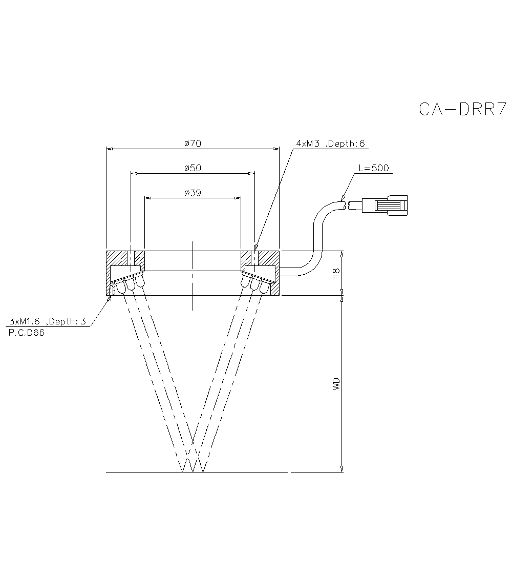 CA-DRR7 Dimension