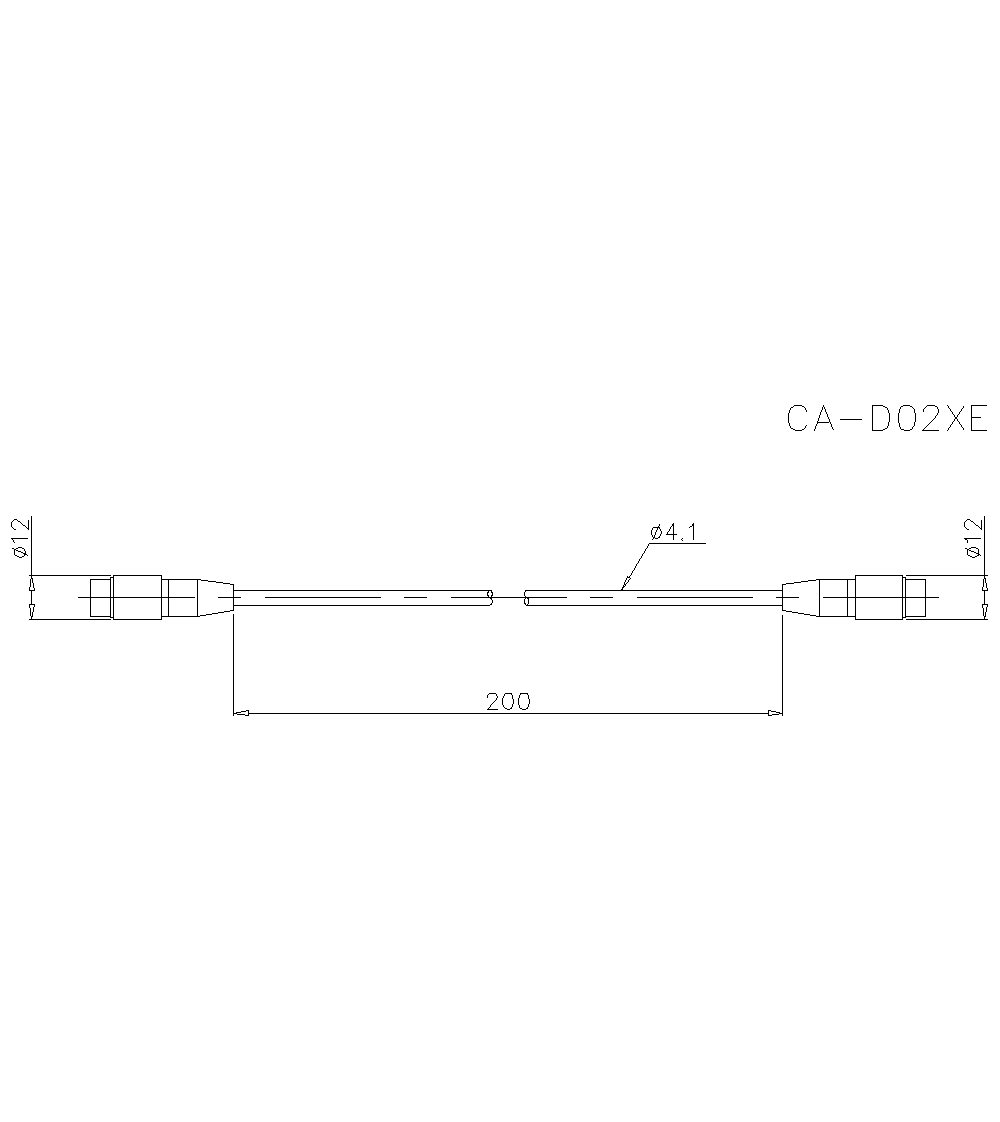 CA-D02XE Dimension