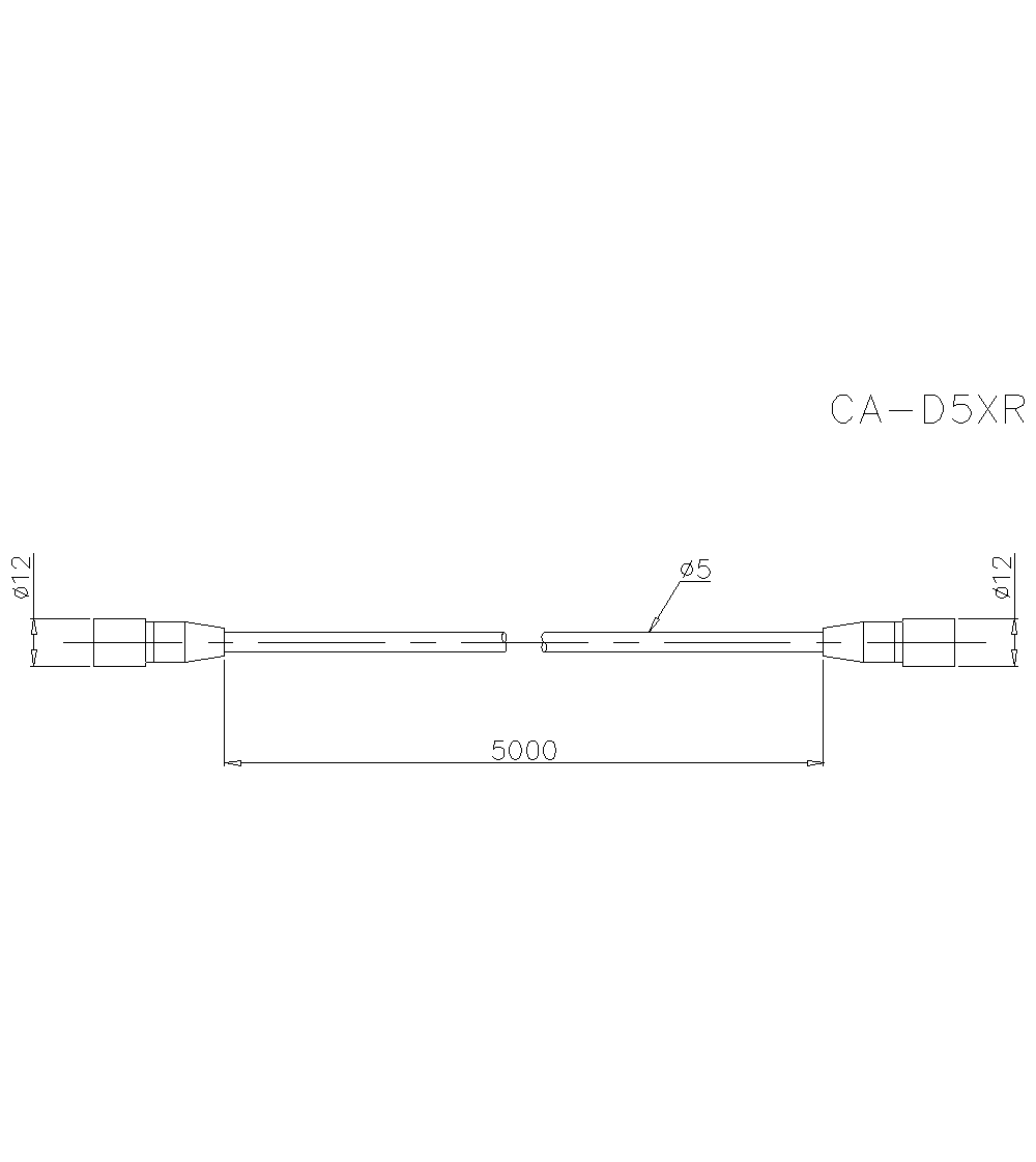 CA-D5XR Dimension