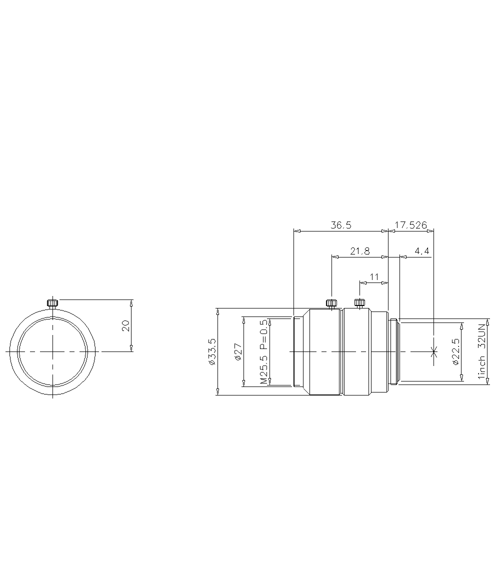CA-LH16 Dimension