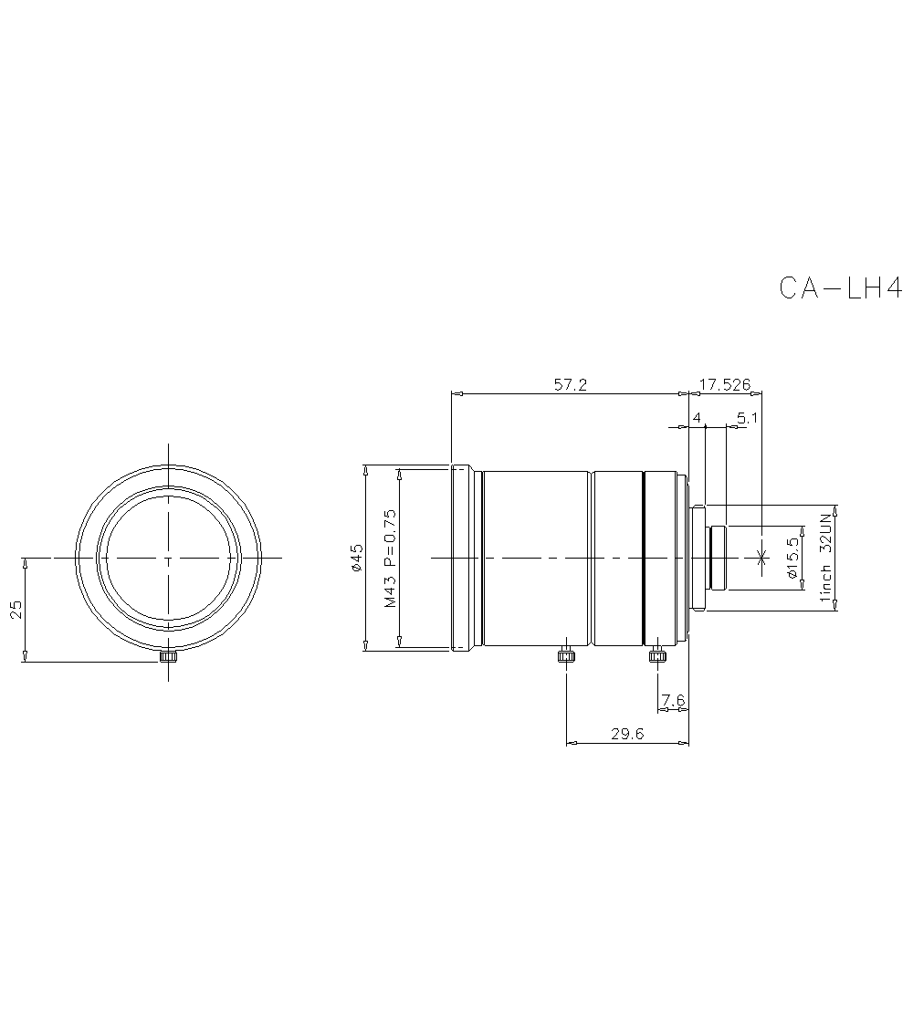 CA-LH4 Dimension