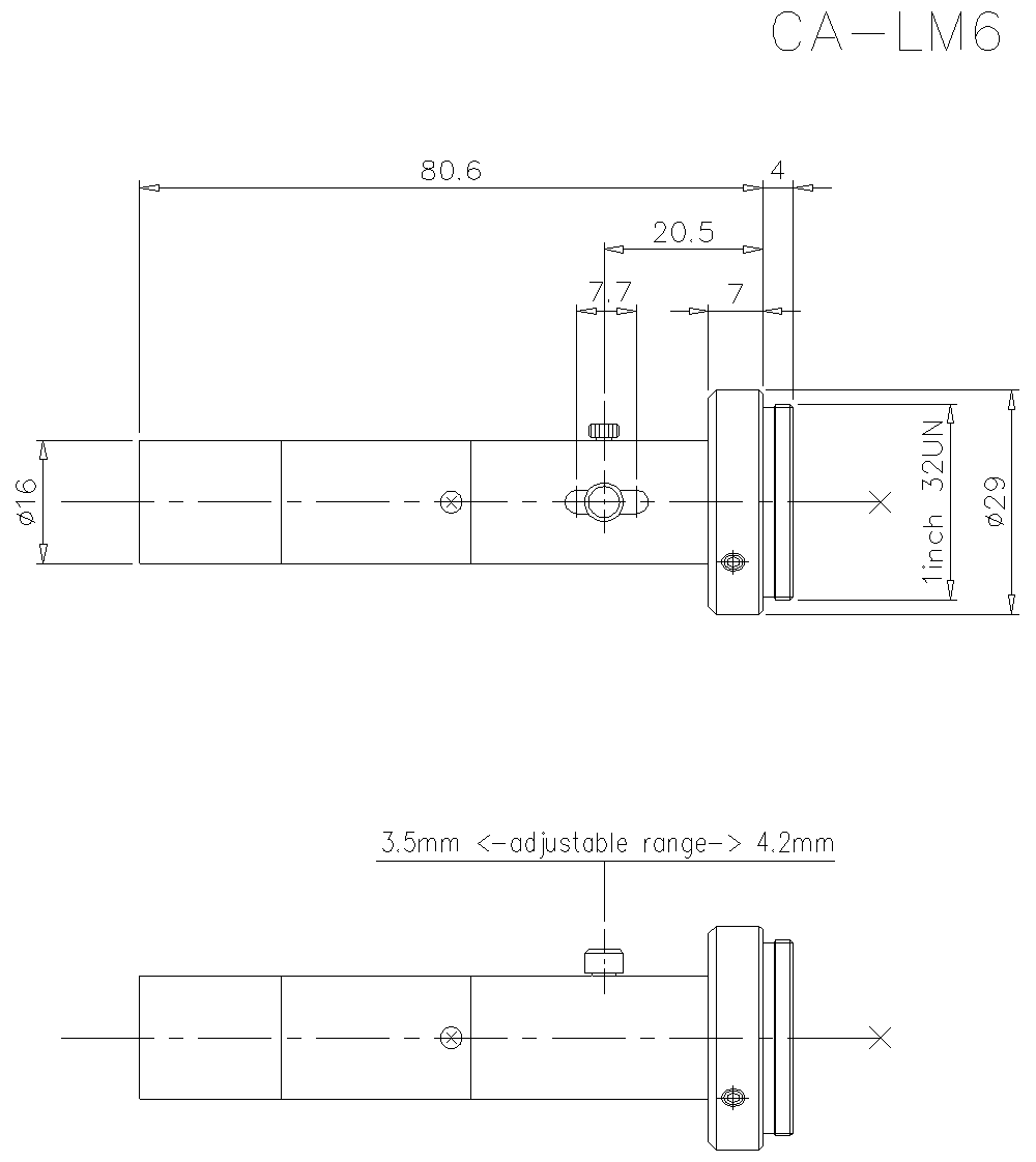 CA-LM6&nbsp;Dimension