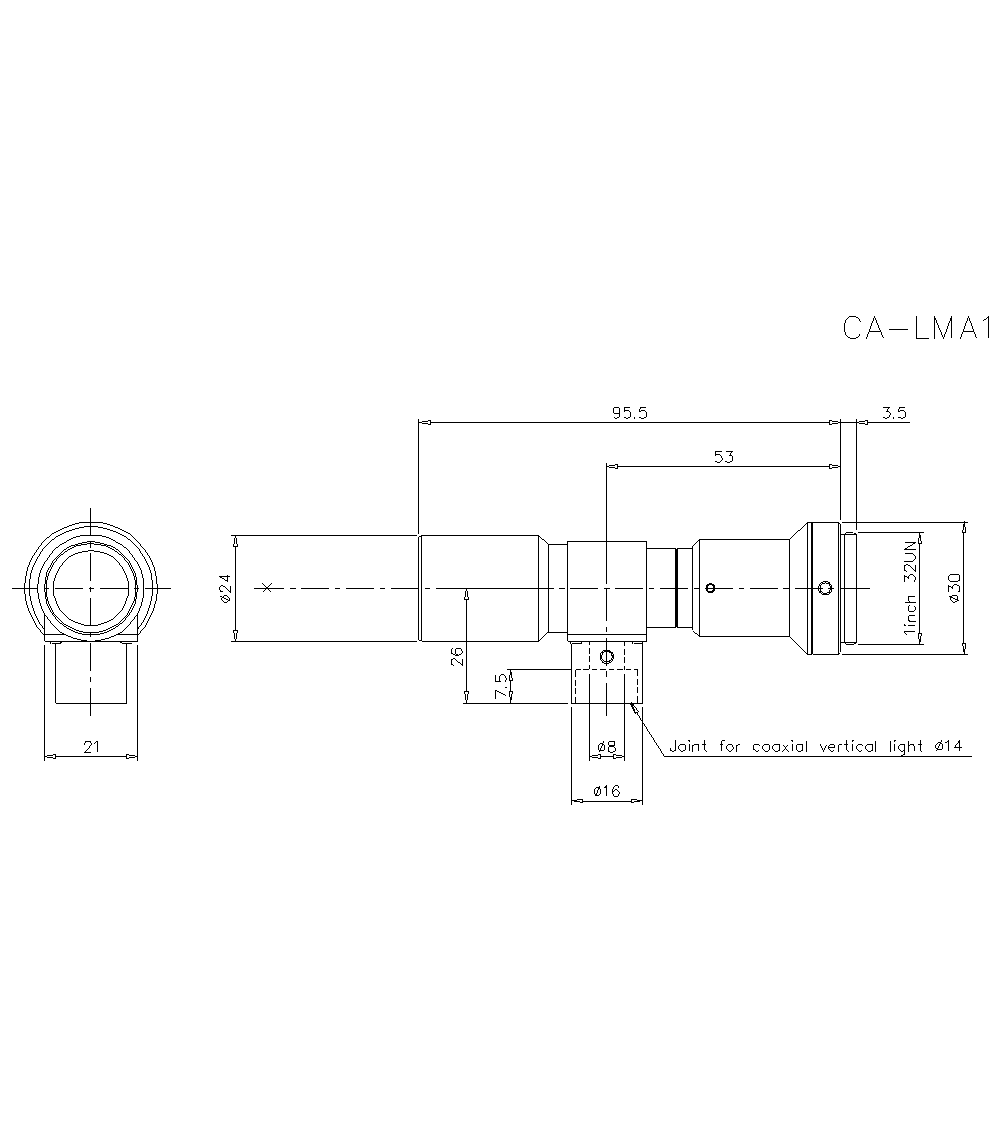 CA-LMA1&nbsp;Dimension