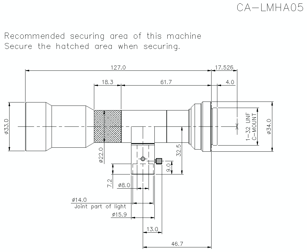 CA-LMHA05 Dimension