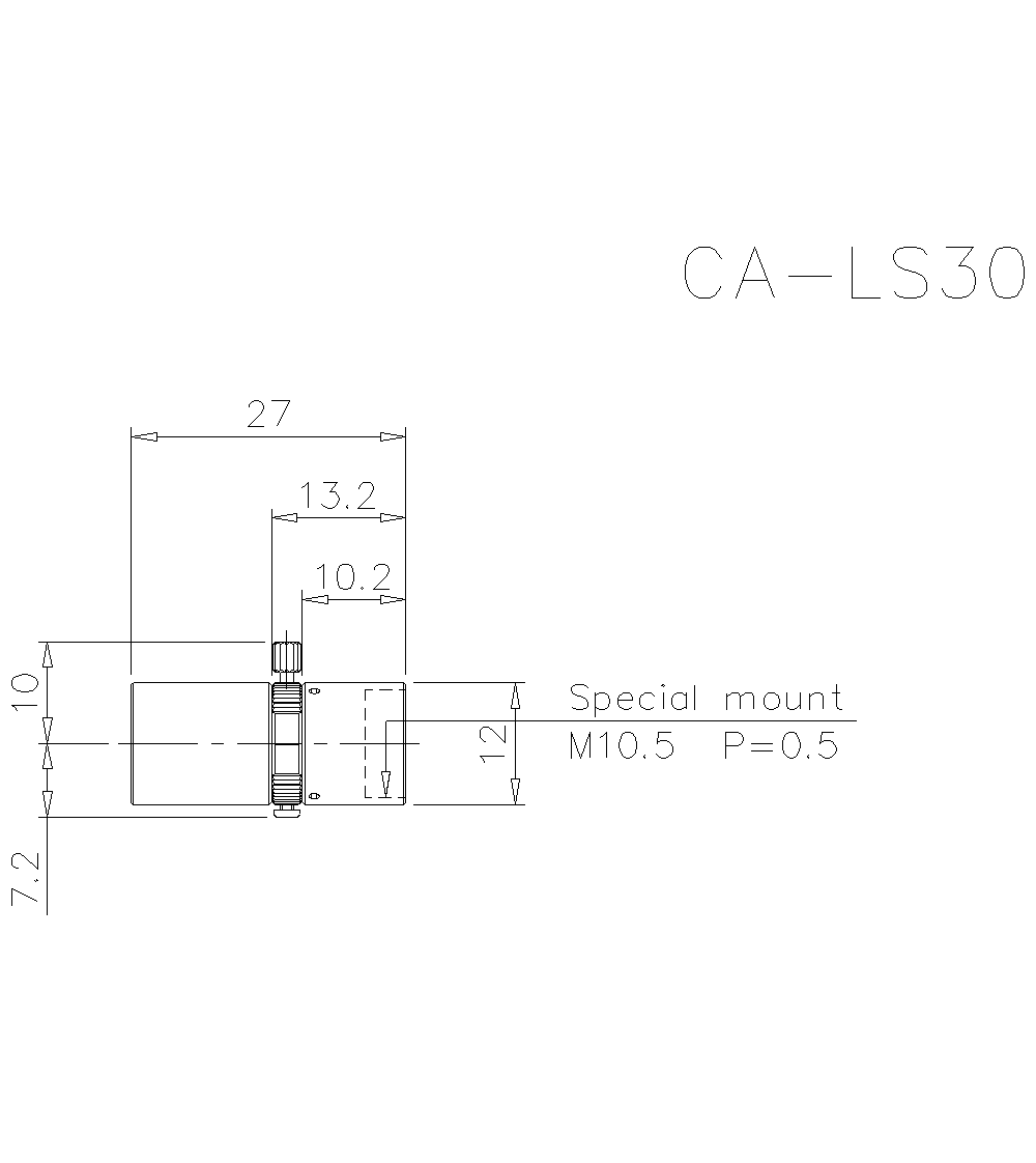 CA-LS30&nbsp;Dimension