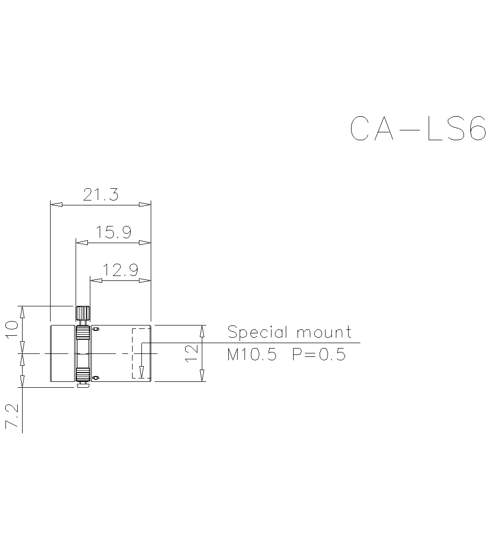 CA-LS6 Dimension