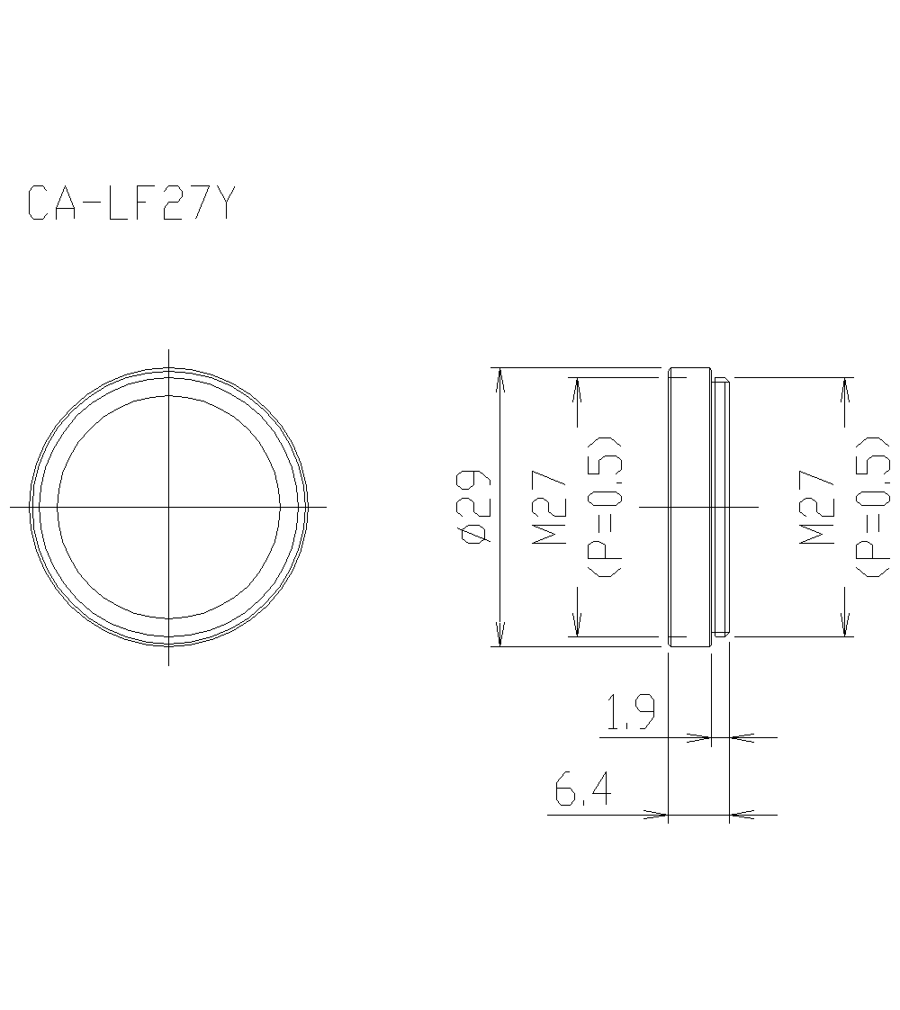 CA-LF27Y&nbsp;Dimension