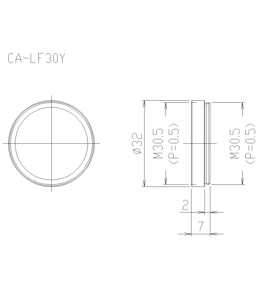 CA-LF30Y Dimension