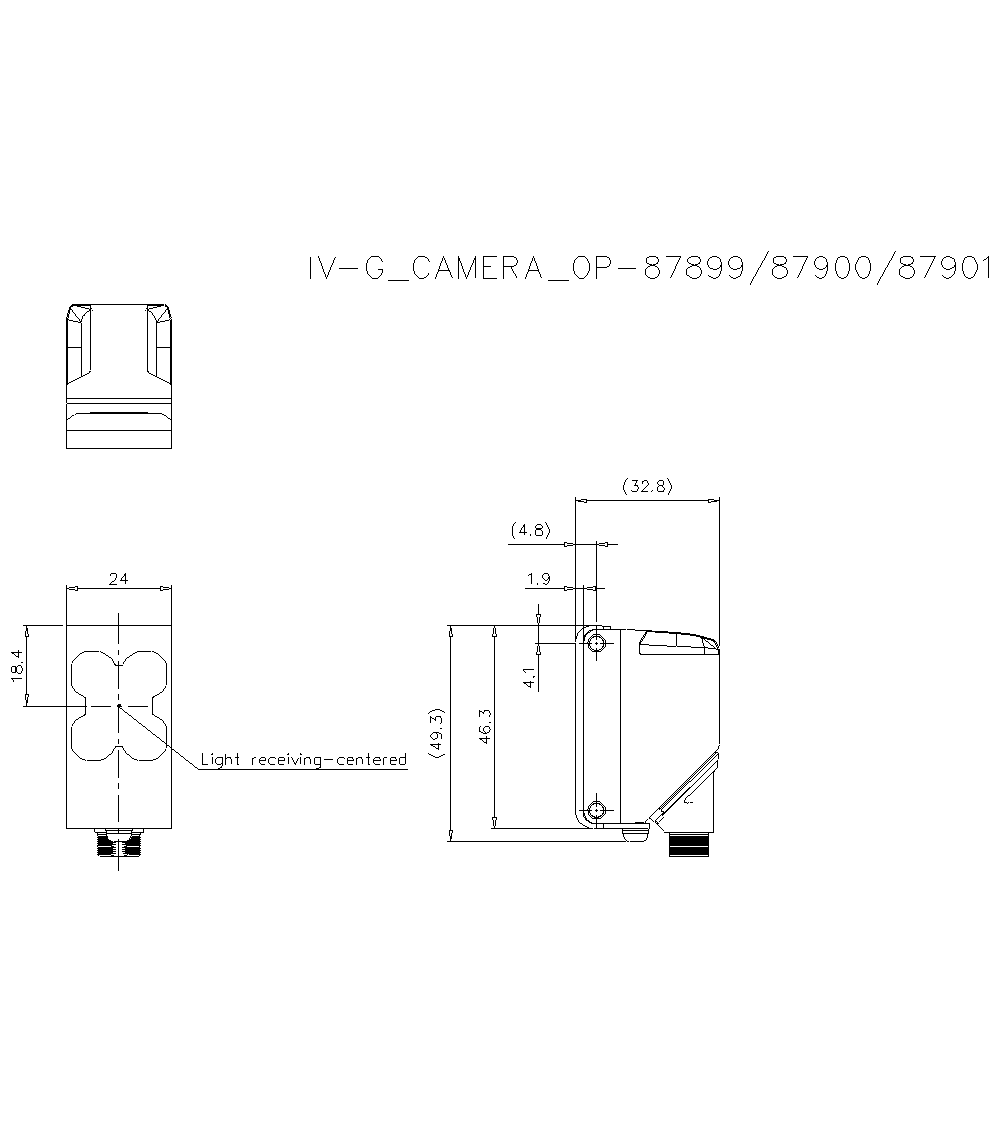 IV-G(CAMERA)/OP-87899/87900/87901&nbsp;Dimension