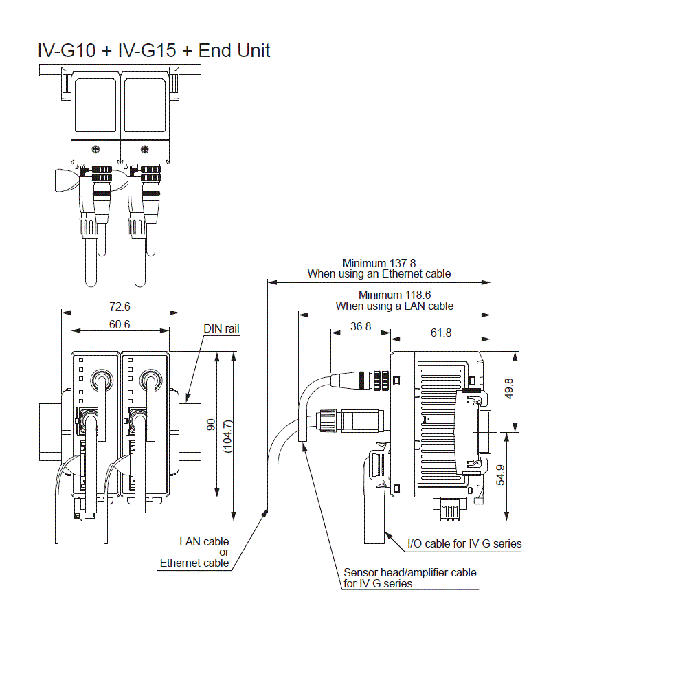 IV-G10/G15(Endunit) Dimension