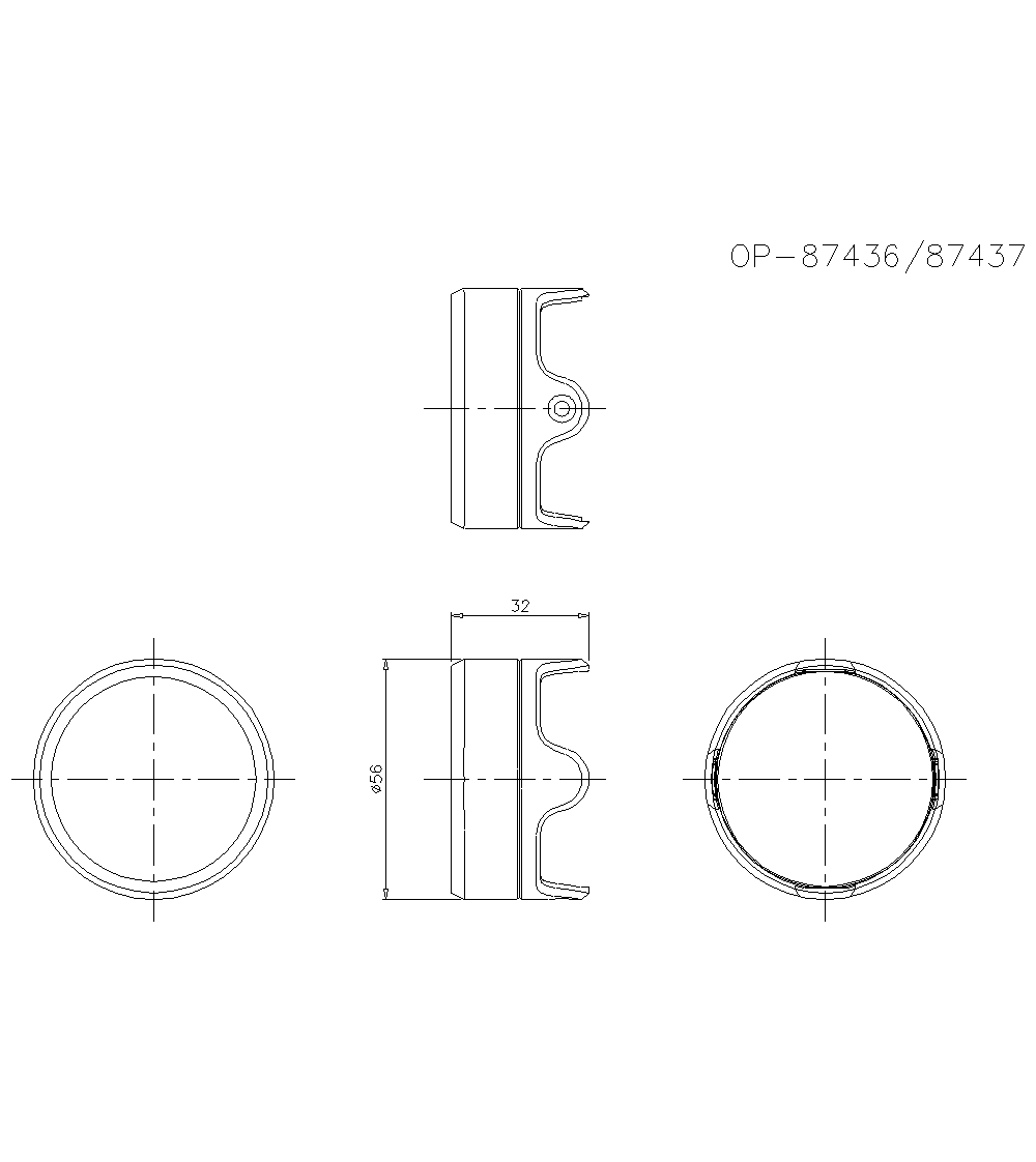 OP-87436&nbsp;Dimension