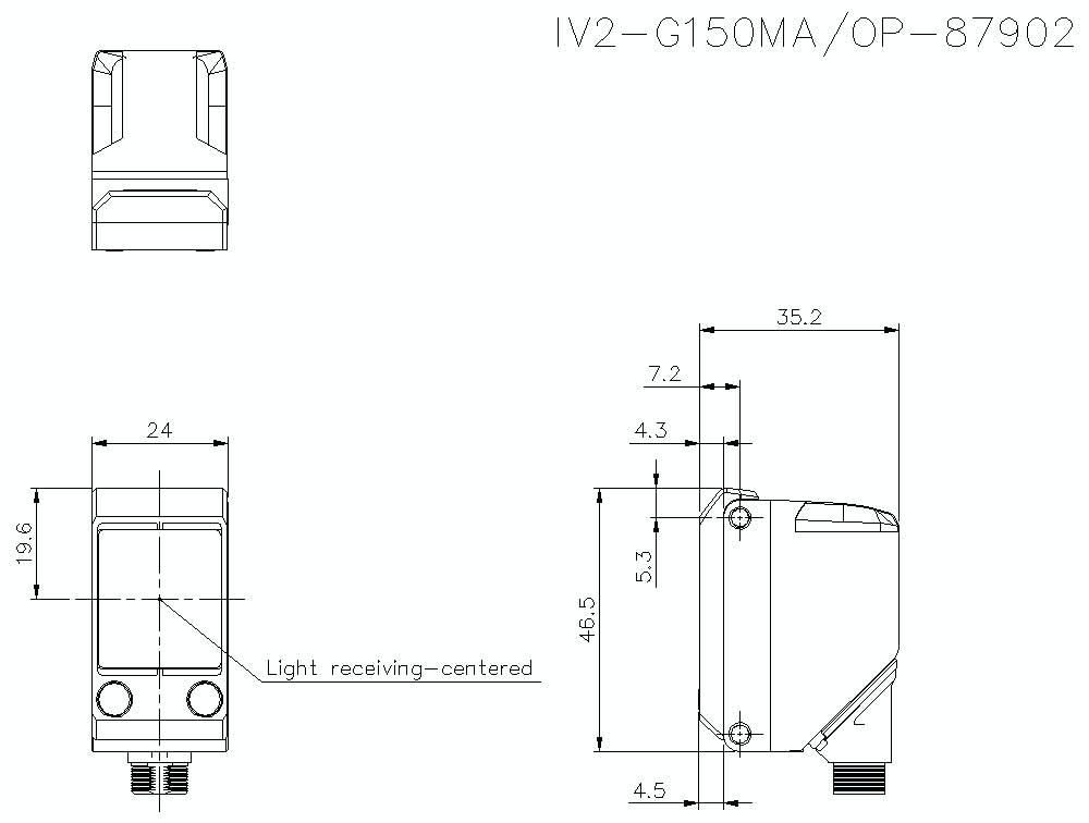 IV2-G150MA/OP-87902&nbsp;Dimension