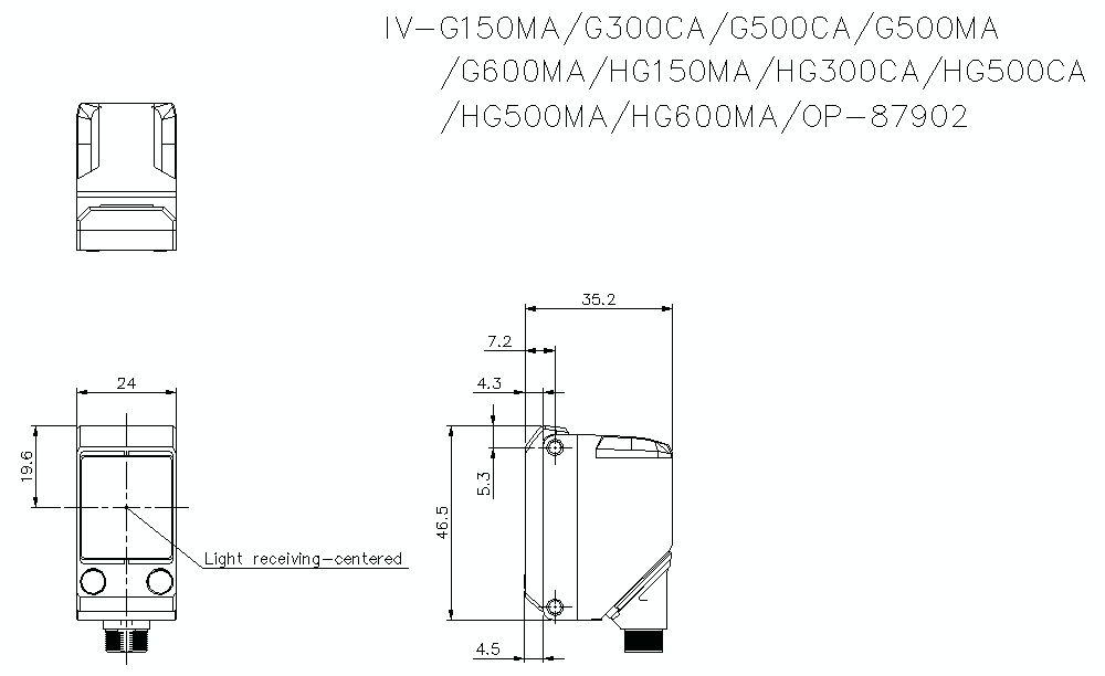 IV-G/HG/CAMERA/OP87902&nbsp;Dimension