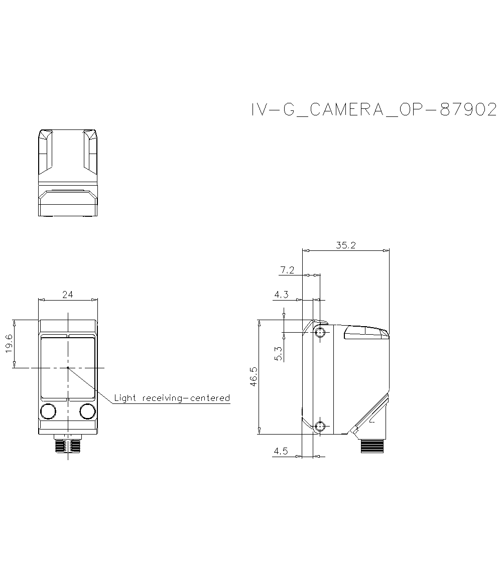 IV-G(CAMERA)/OP-87902&nbsp;Dimension