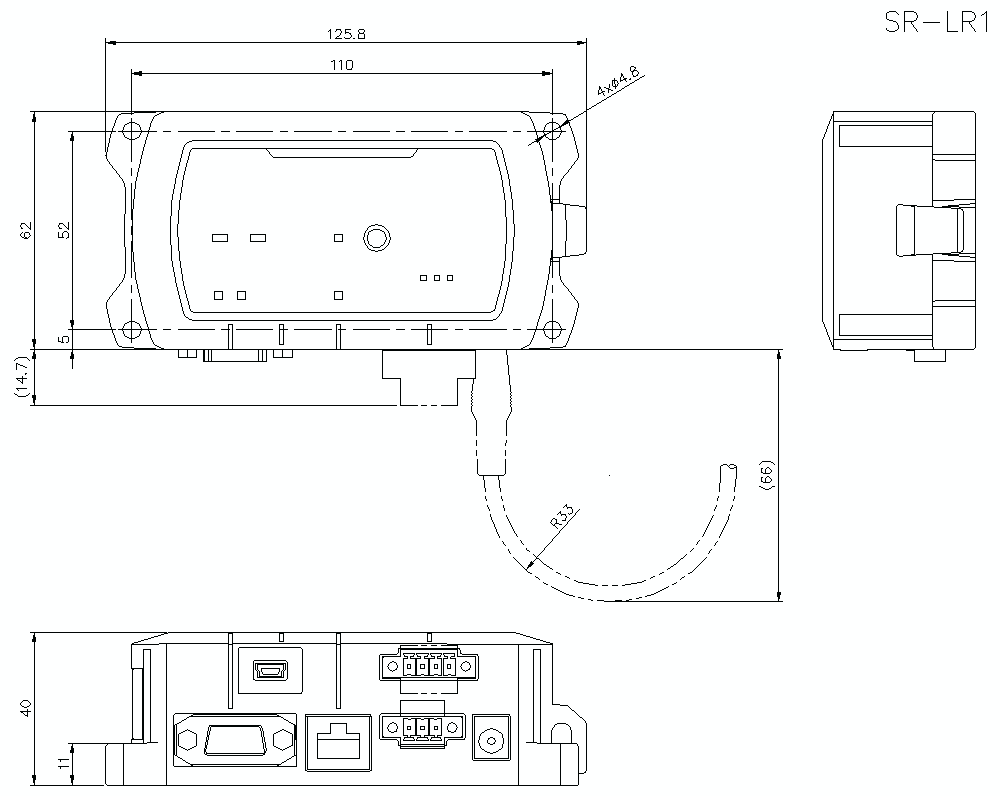 SR-LR1&nbsp;Dimension
