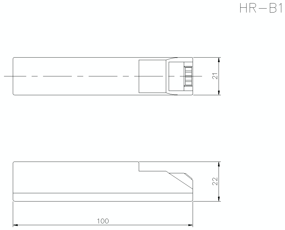 HR-B1&nbsp;Dimension