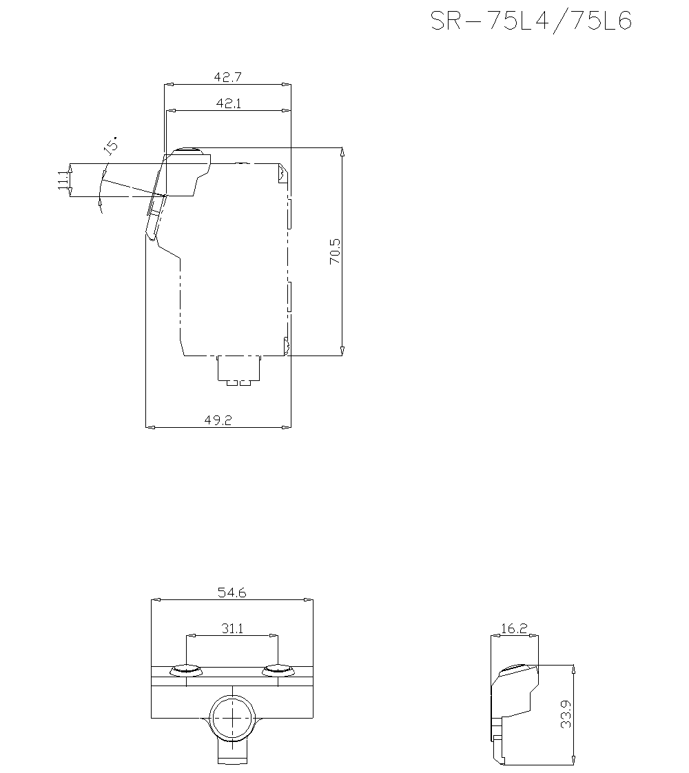 SR-75L4 Dimension
