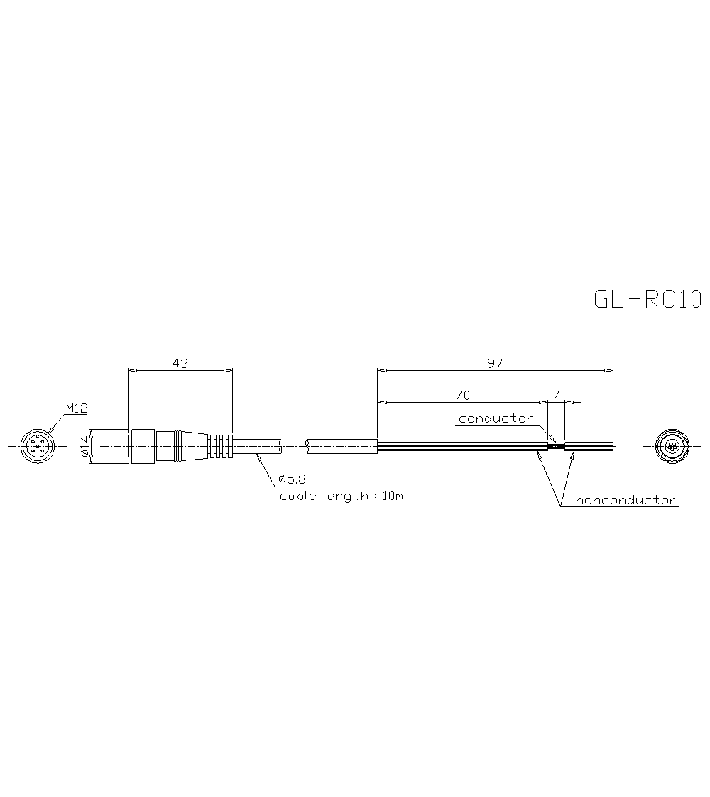 GL-RC10 Dimension