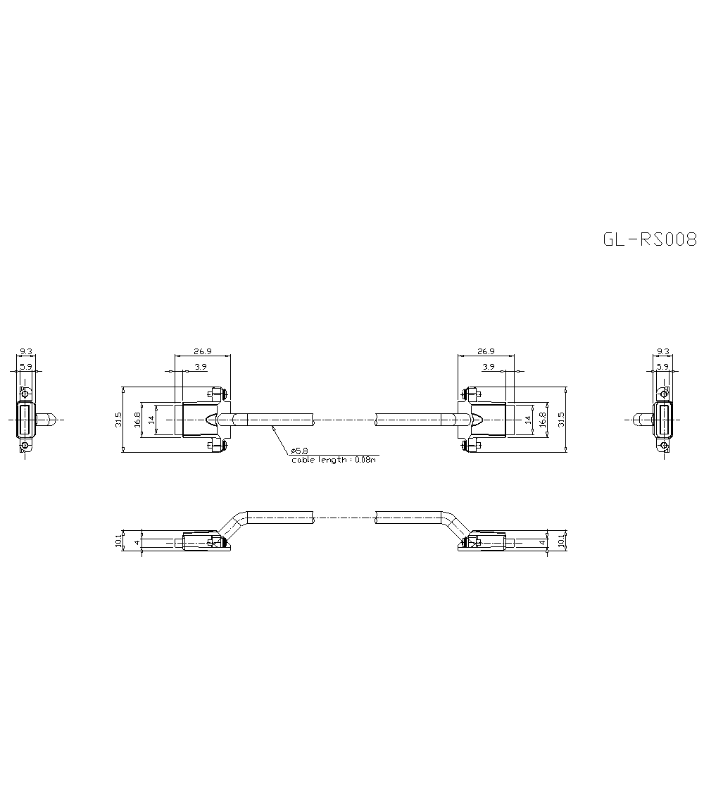 GL-RS008 Dimension