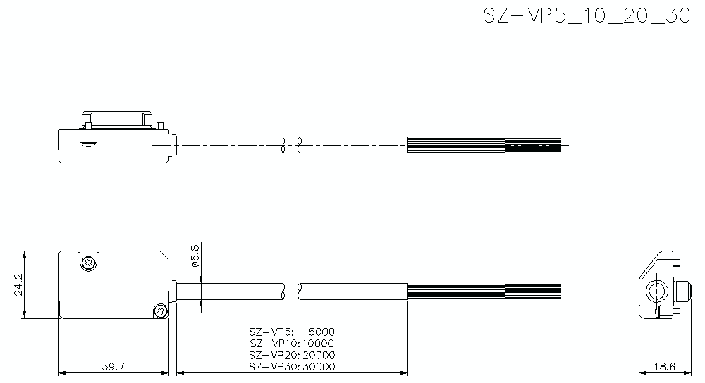 SZ-VP5/10/20/30 Dimension