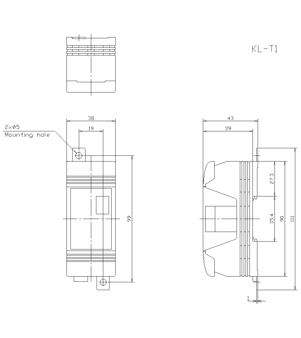 KL-T1 Dimension