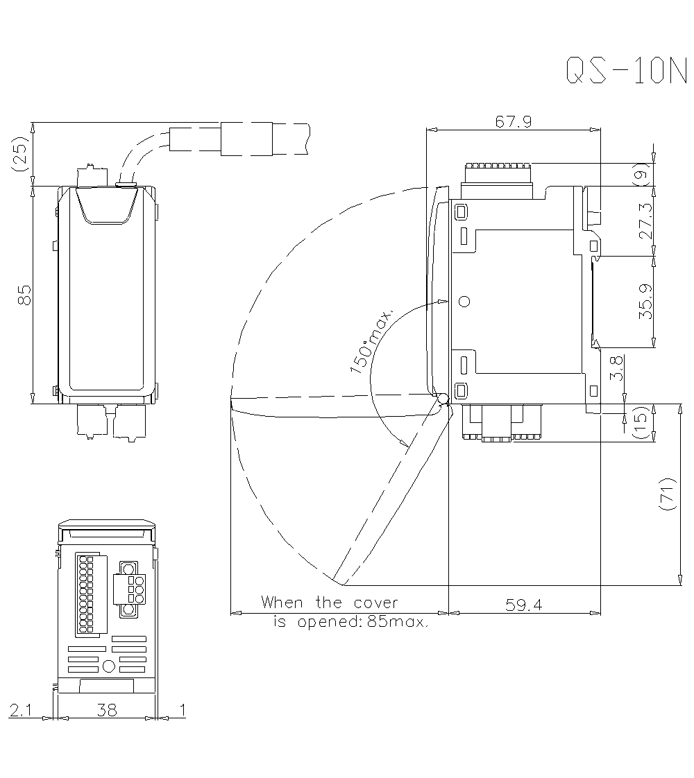 QS-10N&nbsp;Dimension