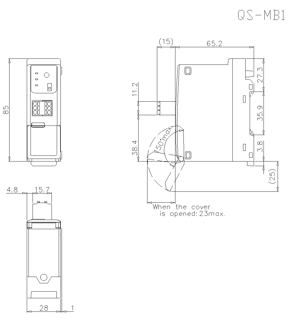 QS-MB1 Dimension