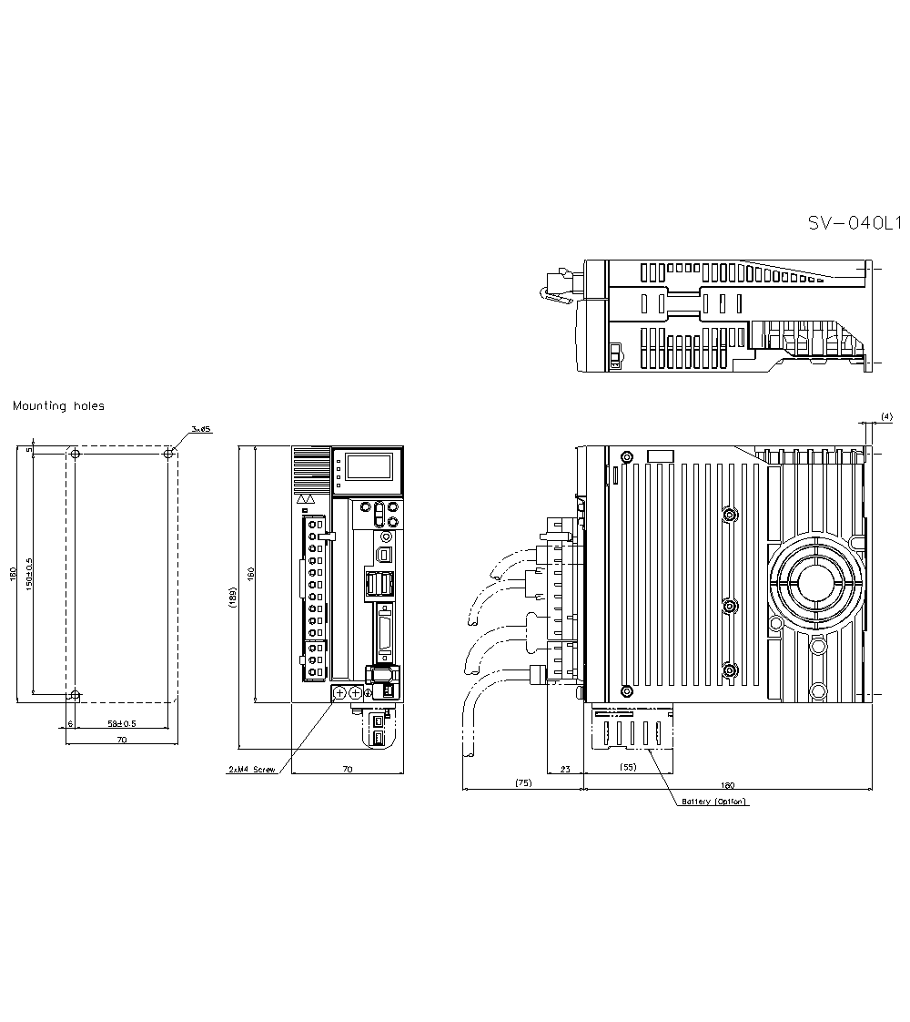 SV-040L1 Dimension