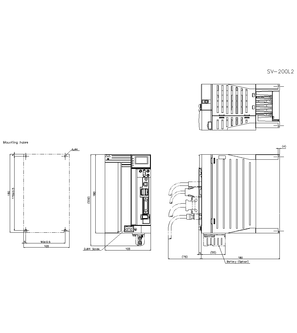 SV-200L2&nbsp;Dimension