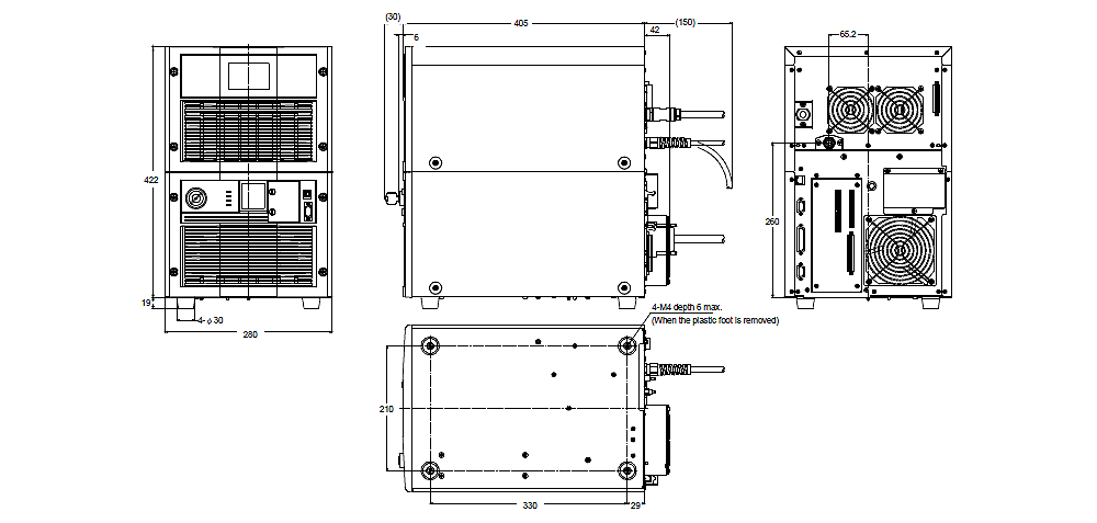 MDF3200-5200 Dimension