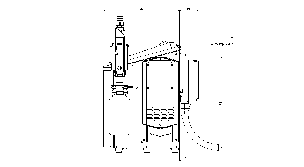 MK-G1000/MF/PW/PY/SA/SF/G1100/GE100/D1A/QD1/C1 Dimension 03