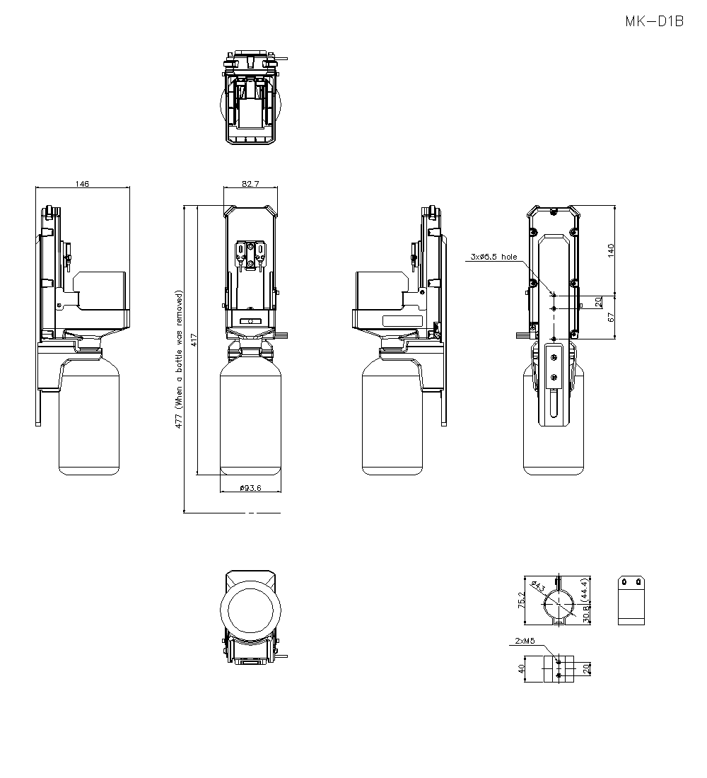 MK-D1B Dimension 01