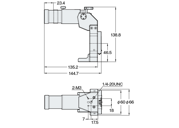 VW-L1&nbsp;Dimension