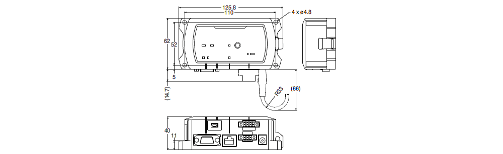 BT-LR1 Dimension
