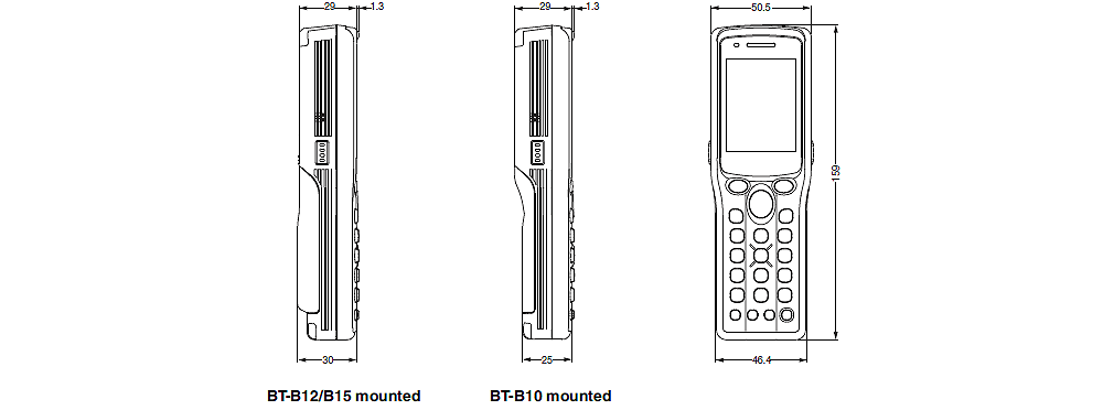 BT-1000/SERIES&nbsp;Dimension