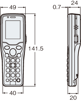 BT-600 Dimension