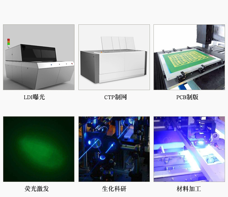 荧光激发405nm光纤激光器