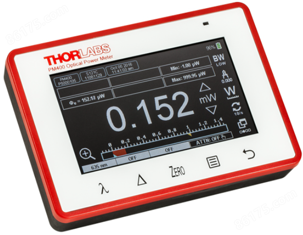 Thorlabs 光功率和能量计表头 PM400