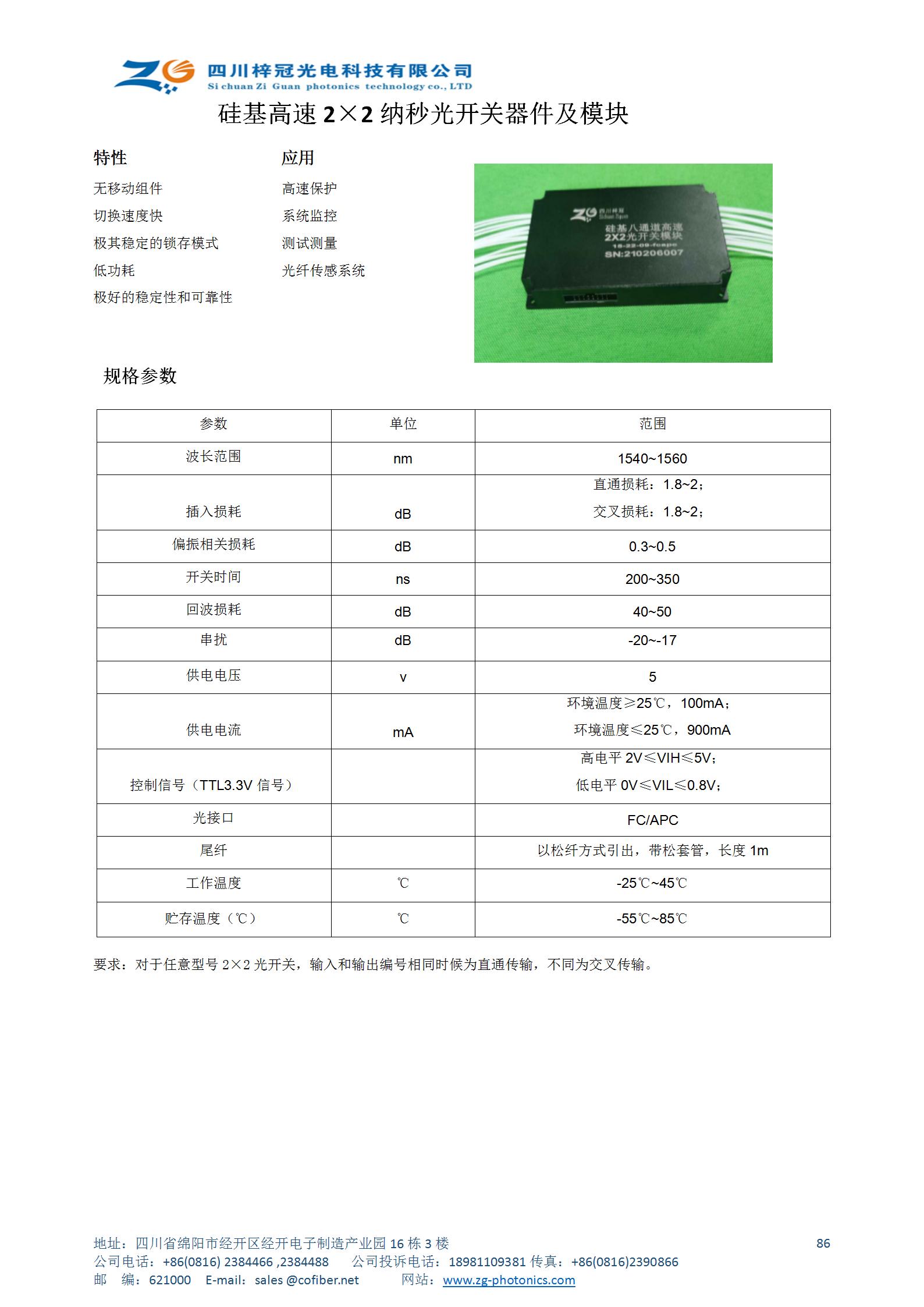硅基2×2光开关模块.jpg