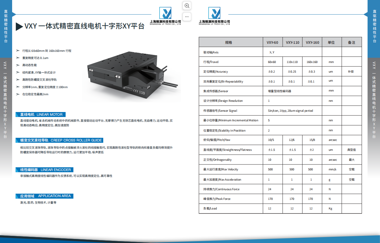 VXY 一体式精密直线电机十字形XY平台介绍.png
