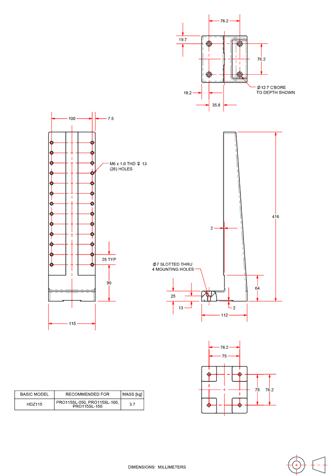 HDZ-bracket